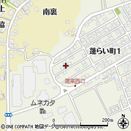 武藤測量福島周辺の地図
