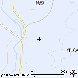 福島県川俣町（伊達郡）秋山（渋田）周辺の地図