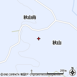 福島県伊達郡川俣町秋山南山周辺の地図