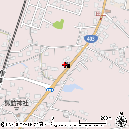 有限会社田沢石油店周辺の地図