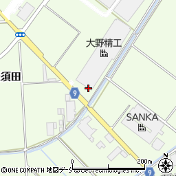 長岡栃尾巻線周辺の地図