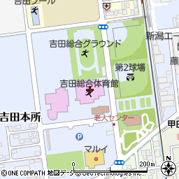 燕市吉田総合体育館周辺の地図