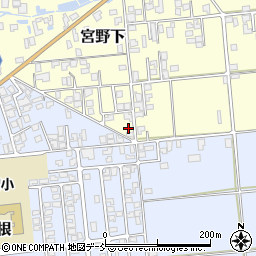 新潟県五泉市宮野下6152-6周辺の地図