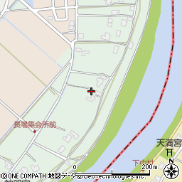 新潟県新潟市西蒲区長場97周辺の地図