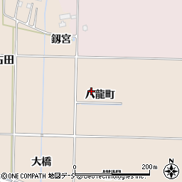 福島県南相馬市鹿島区北右田八龍町周辺の地図