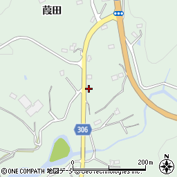 福島県福島市立子山弥平田15周辺の地図