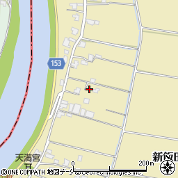 新潟県新潟市南区新飯田1506周辺の地図