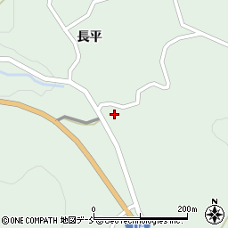 福島県福島市立子山長曽根山周辺の地図