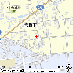 新潟県五泉市宮野下6178周辺の地図