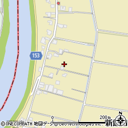 新潟県新潟市南区新飯田1524周辺の地図