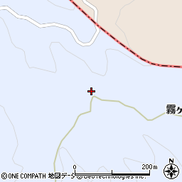 福島県伊達郡川俣町秋山米コボシ周辺の地図
