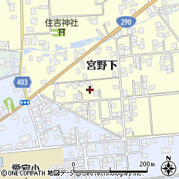 新潟県五泉市宮野下6184周辺の地図