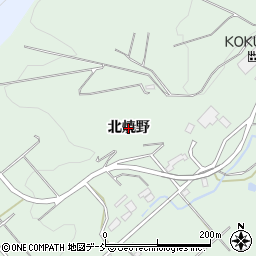 福島県福島市山田（北焼野）周辺の地図