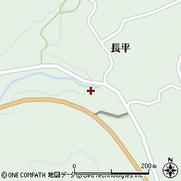 福島県福島市立子山折戸周辺の地図