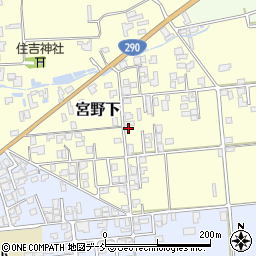 新潟県五泉市宮野下6340周辺の地図