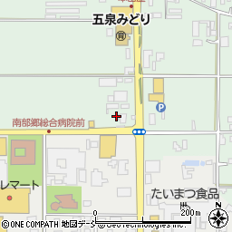 村松瓦斯水道周辺の地図