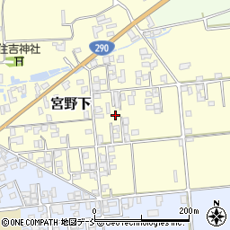 新潟県五泉市宮野下6337周辺の地図