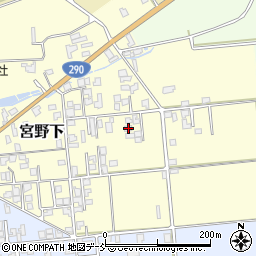 新潟県五泉市宮野下6332-3周辺の地図