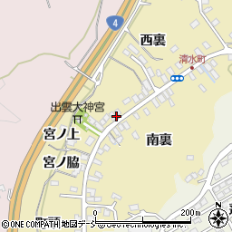 有限会社タクシー松川観光　蓬莱営業所周辺の地図