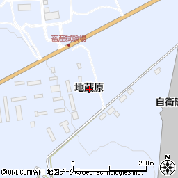 福島県福島市荒井地蔵原周辺の地図