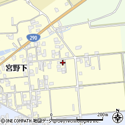 新潟県五泉市宮野下6331-8周辺の地図