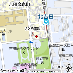 新潟県燕市吉田文京町2-7周辺の地図