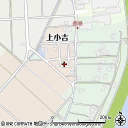 新潟県新潟市西蒲区上小吉46-5周辺の地図