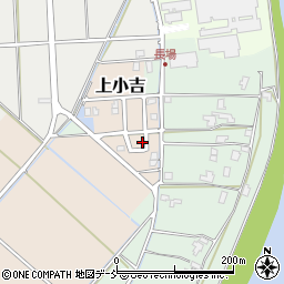 新潟県新潟市西蒲区上小吉46-6周辺の地図