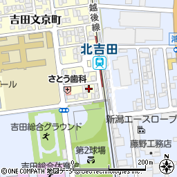 新潟県燕市吉田文京町2-20周辺の地図