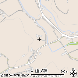 福島県福島市小田岳下目木周辺の地図