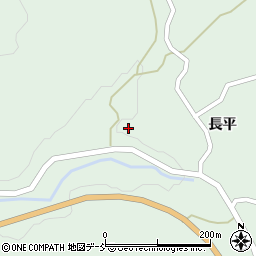 福島県福島市立子山中田山周辺の地図