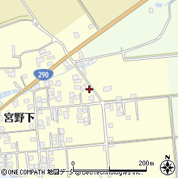 新潟県五泉市宮野下6216-1周辺の地図