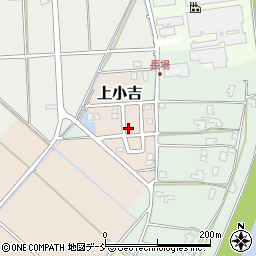新潟県新潟市西蒲区上小吉32-10周辺の地図