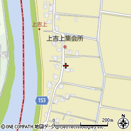 新潟県新潟市南区新飯田1553周辺の地図