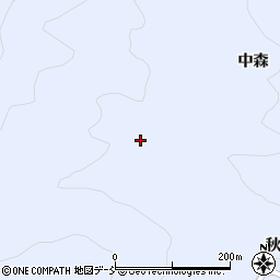 福島県伊達郡川俣町秋山上井戸上周辺の地図