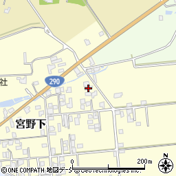 新潟県五泉市宮野下6271-1周辺の地図