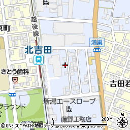 吉田鴻巣みゆき団地児童遊園周辺の地図