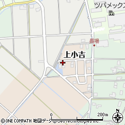 新潟県新潟市西蒲区上小吉23周辺の地図