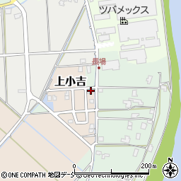 新潟県新潟市西蒲区上小吉18-5周辺の地図