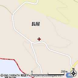 福島県伊達市月舘町上手渡（長屋）周辺の地図