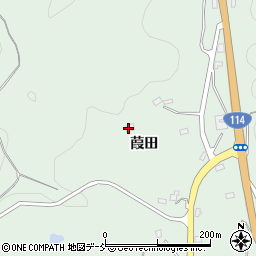 福島県福島市立子山高野山17周辺の地図