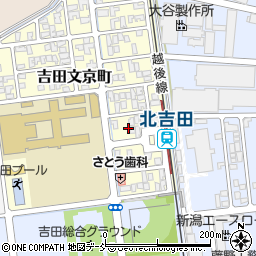新潟県燕市吉田文京町4周辺の地図