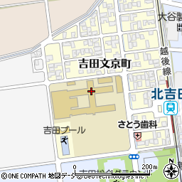 燕市立吉田中学校周辺の地図
