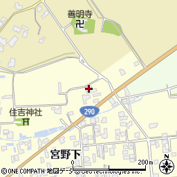 新潟県五泉市宮野下5854周辺の地図
