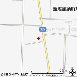 福島県喜多方市熱塩加納町加納朴林周辺の地図