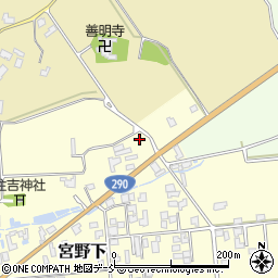 新潟県五泉市宮野下5613周辺の地図