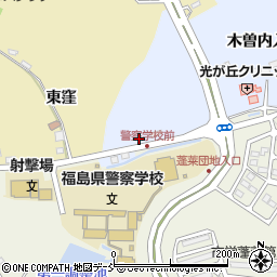 福島県福島市田沢神ノ前周辺の地図