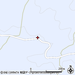 福島県伊達郡川俣町秋山入椚平周辺の地図