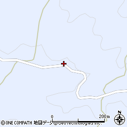 福島県川俣町（伊達郡）秋山（入椚平）周辺の地図