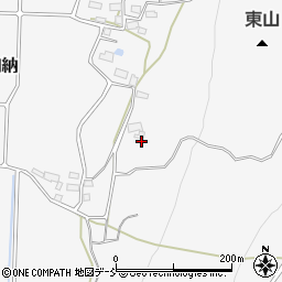 福島県喜多方市熱塩加納町加納下根岸周辺の地図